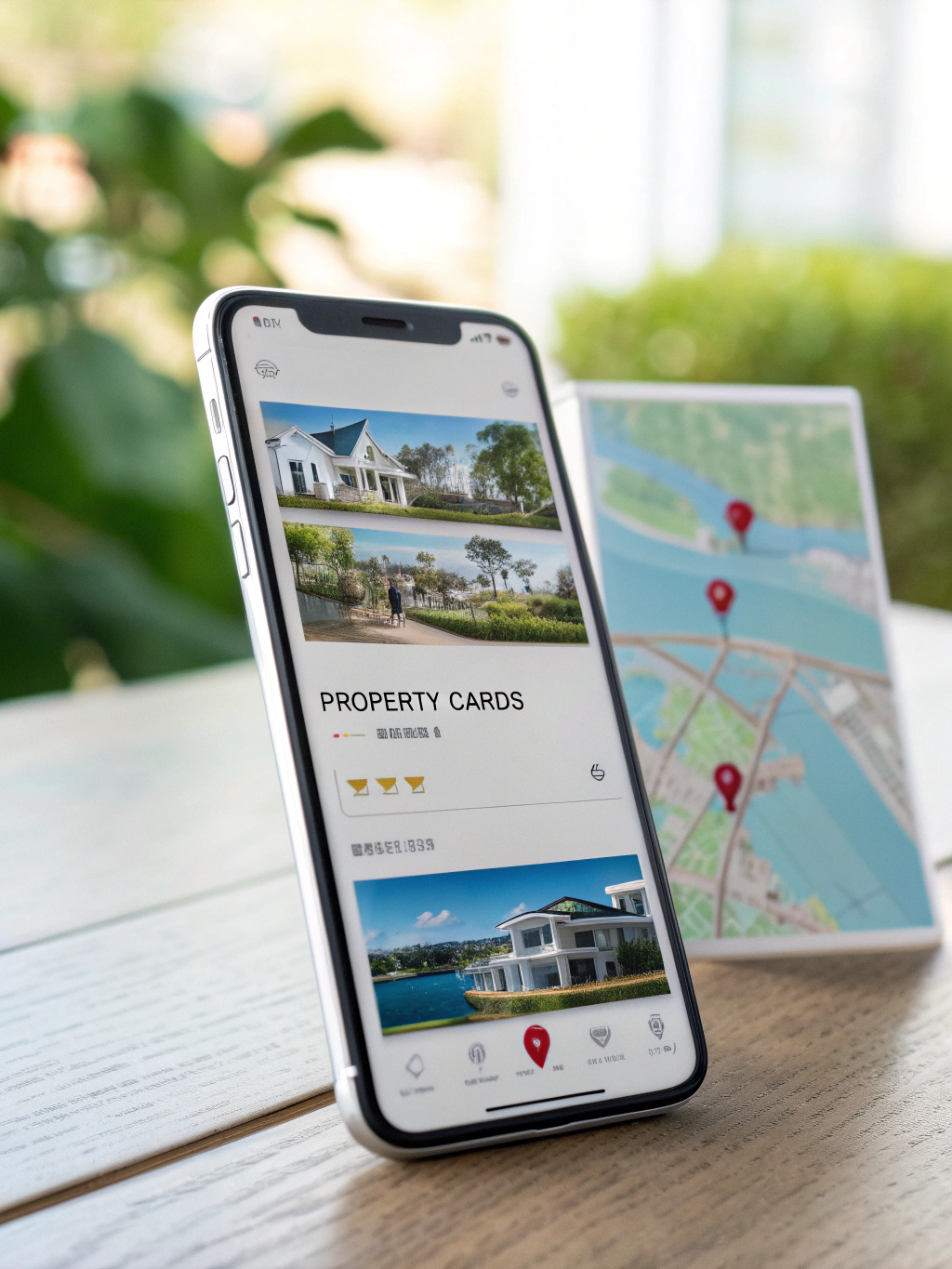 Airbnb app interface