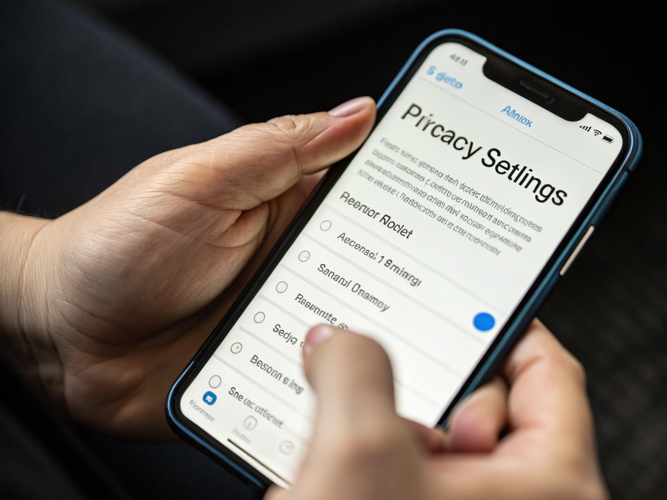 Privacy Settings Guide illustration